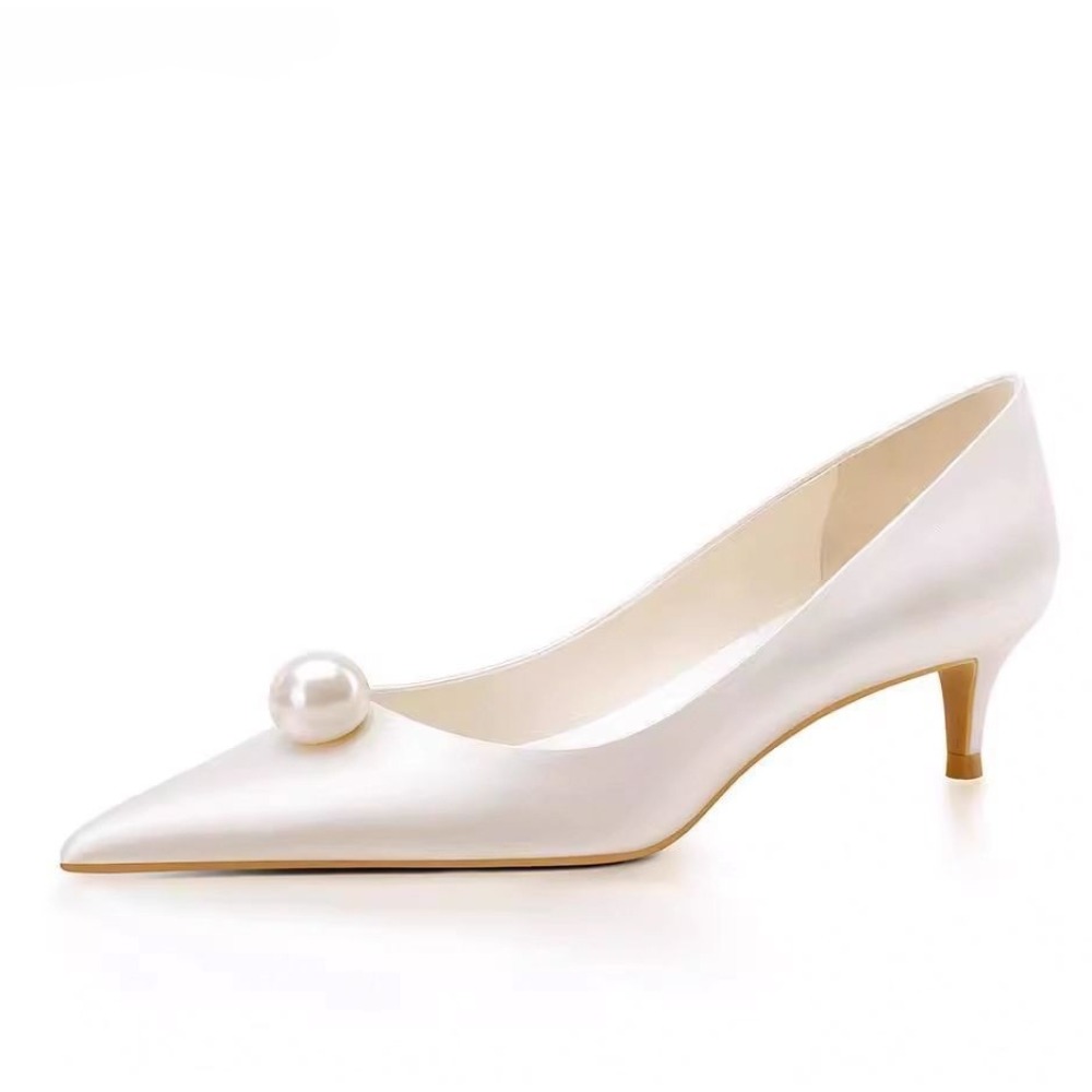 New White Satin Wedding Bride  - огляд і ціна Women Formal Wear For Wedding
