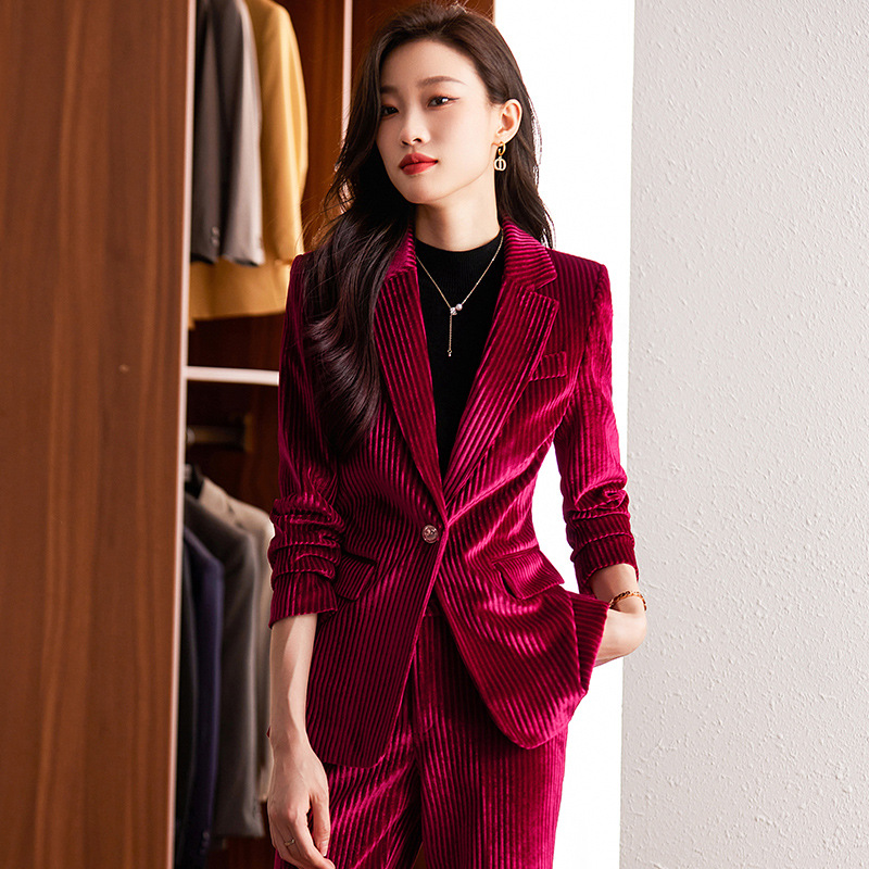 Women's velvet blazer for autu - огляд і ціна High End Women'S Formal Wear