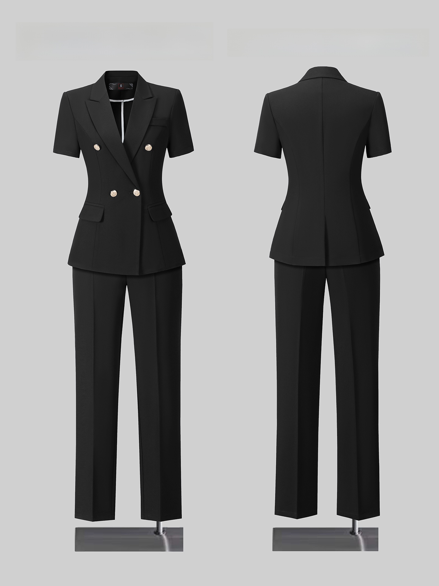 Black Professional Suit Set fo - огляд і ціна Women Formal Wear For Interview