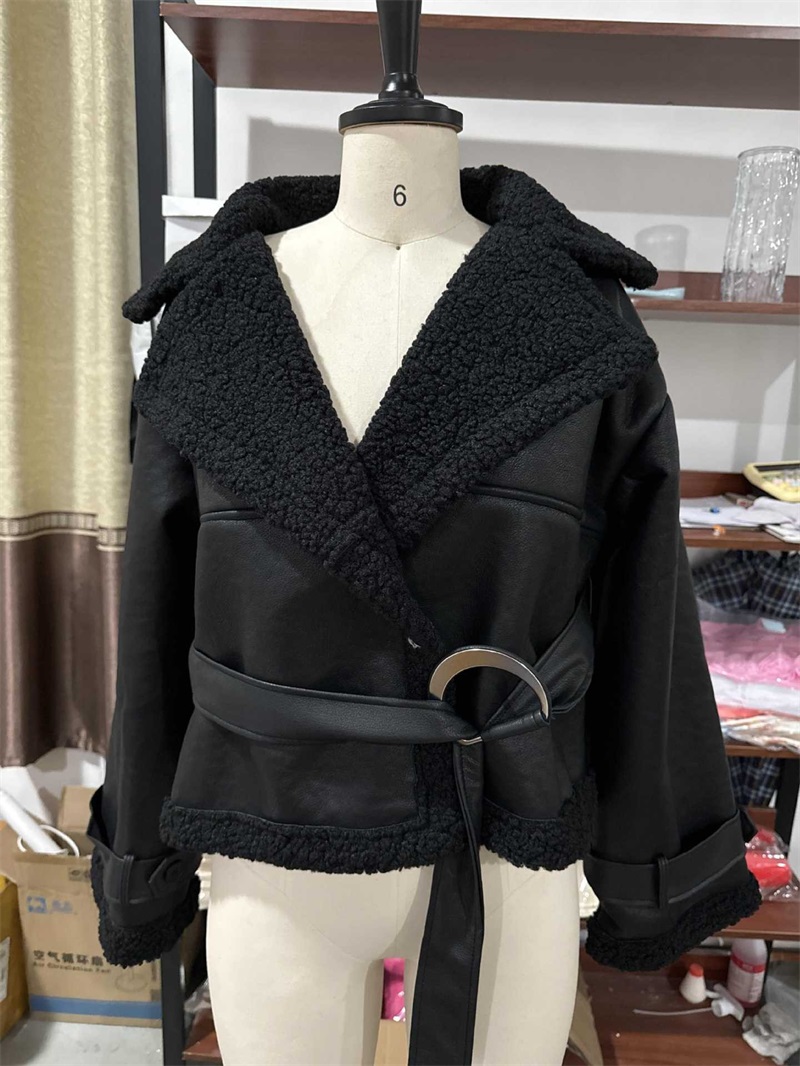 PU Leather Fur Black Women Jac - огляд і ціна Women Formal Wear Black