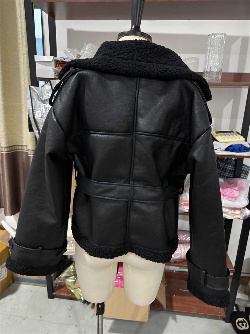 PU Leather Fur Black Women Jac - огляд і ціна Women Formal Wear Black