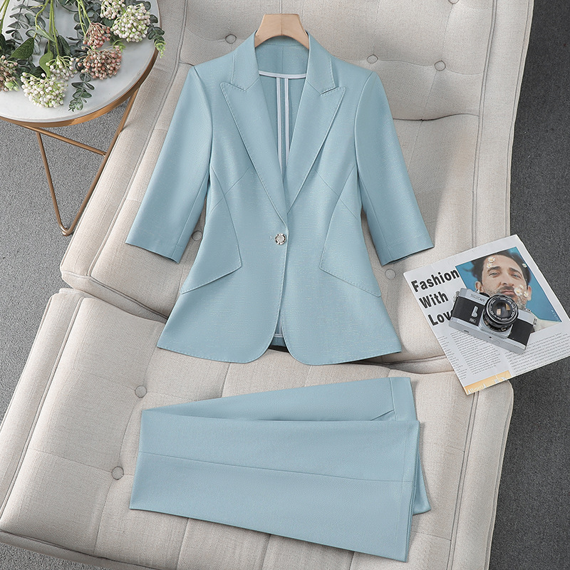 Blue women's blazer2025New Sum - огляд і ціна High End Women'S Formal Wear