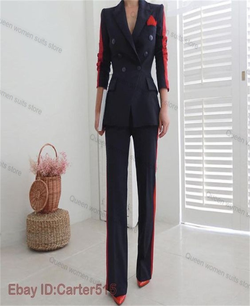 Red Black Autumn Women Suit Se - огляд і ціна Women Formal Wear Black