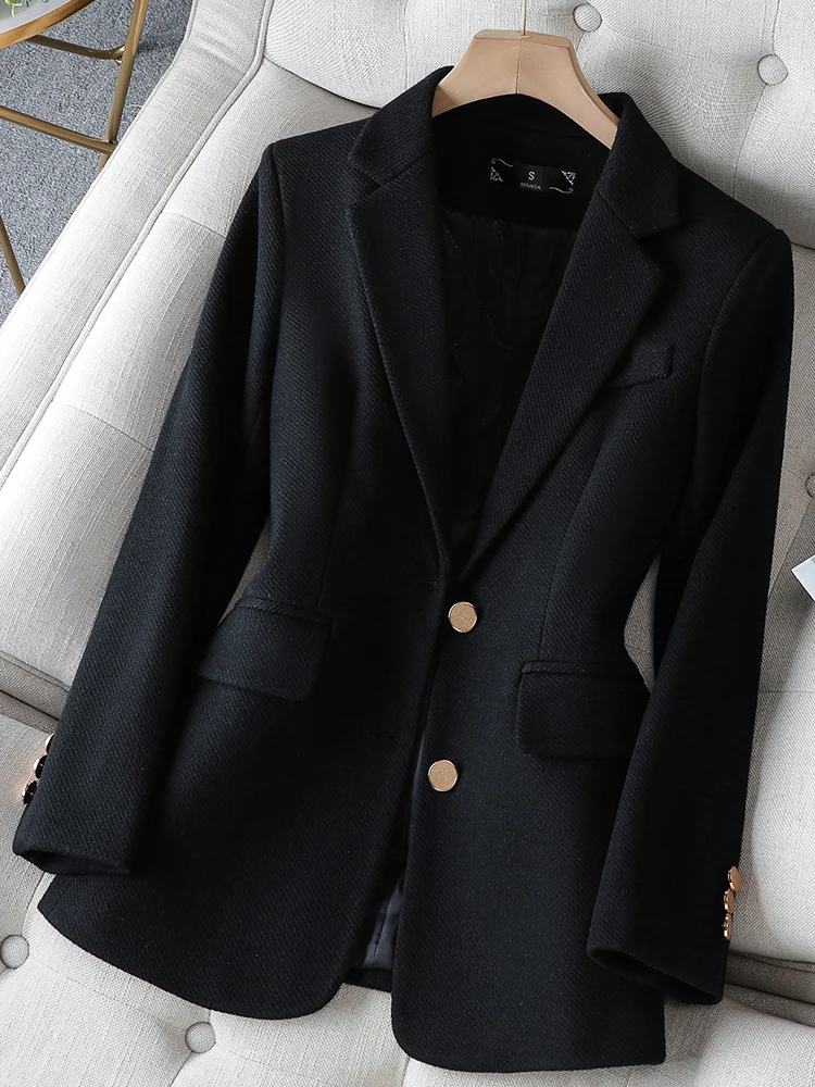 Fashion Ladies Blazer Women Gr - огляд і ціна Women Formal Wear Black